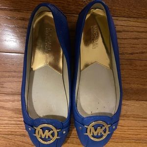 Michael Kors Electric Blue Flats